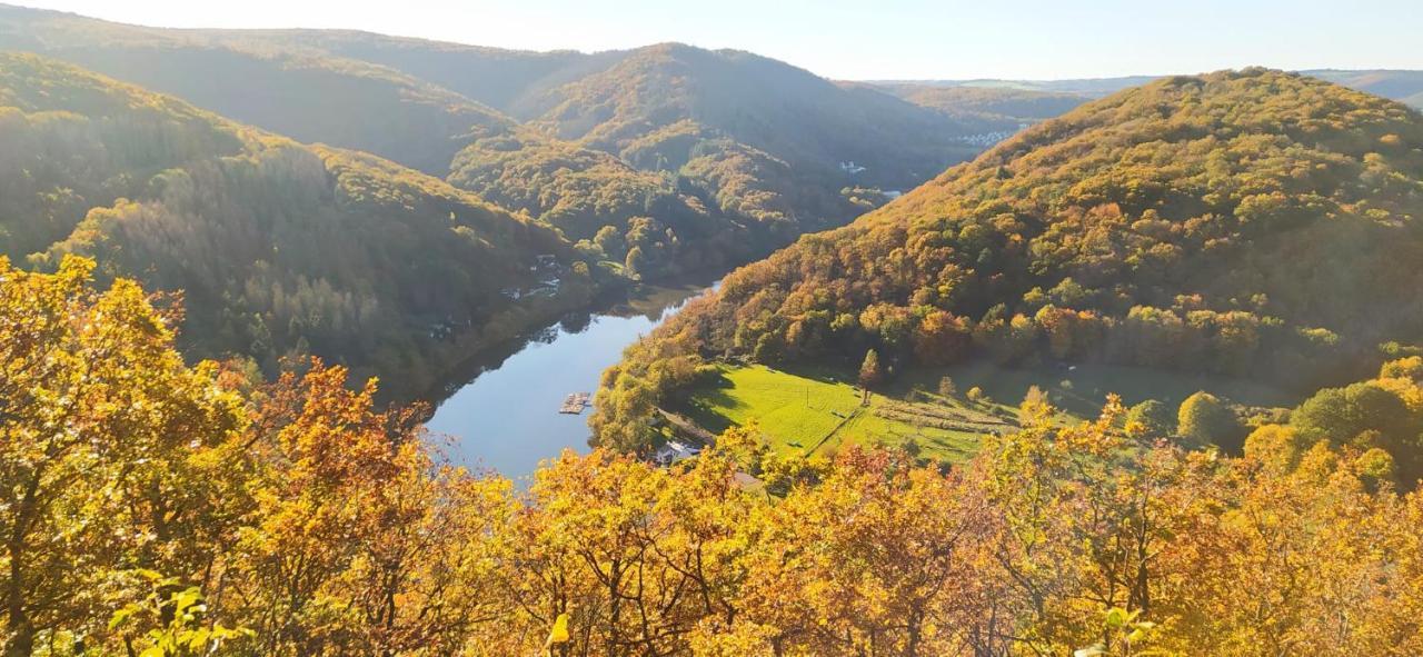 Vivanatura Eifelferienhaus Einruhr Esterno foto